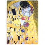 FB 0505Klimt Frühstucksbrett Kork 29x21cm Der Kuss 2,25 Souvenir